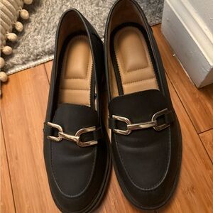 Elegant Black Loafers for Women
